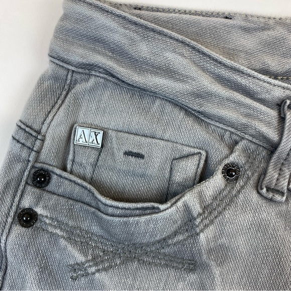 A/X Armani Exchange Gray Jeans Size 6 - Picture 13 of 14